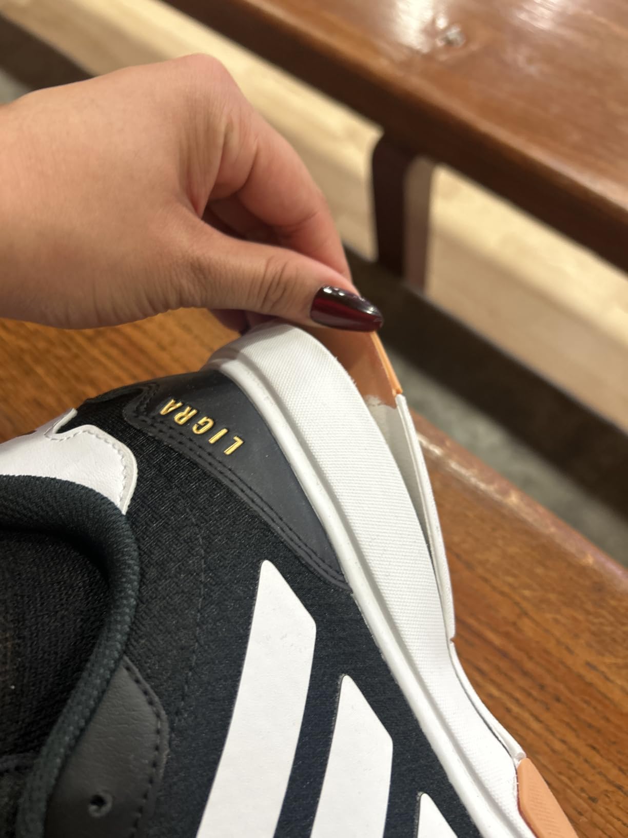 adidas Men's Ligra 8 Indoor Volleyball Shoes customer photo 2