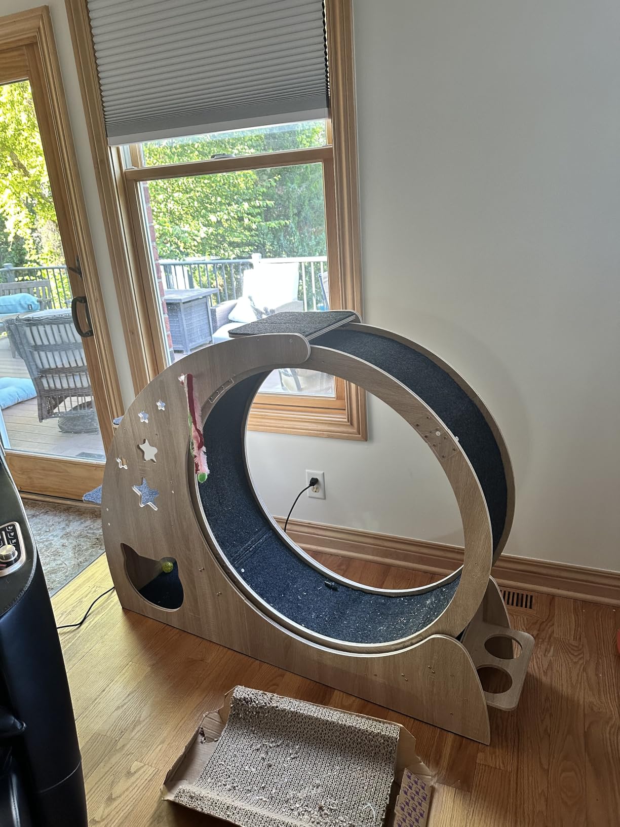 5-in-1 Cat Wheel, Cat Exercise Wheel, 41.3