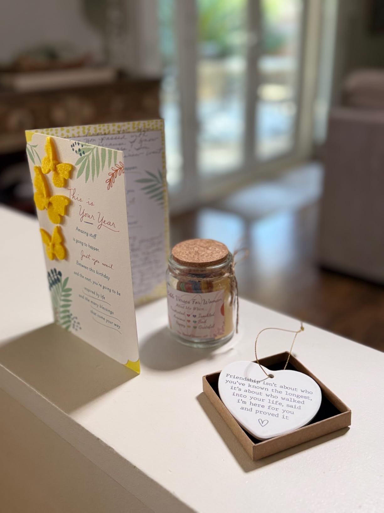 Read This When Bible Verses Jar - Birthday Gifts for Women, Christian Gifts for Women, Graduations Gift for Her, Gift for Mom from Daughter customer photo 1