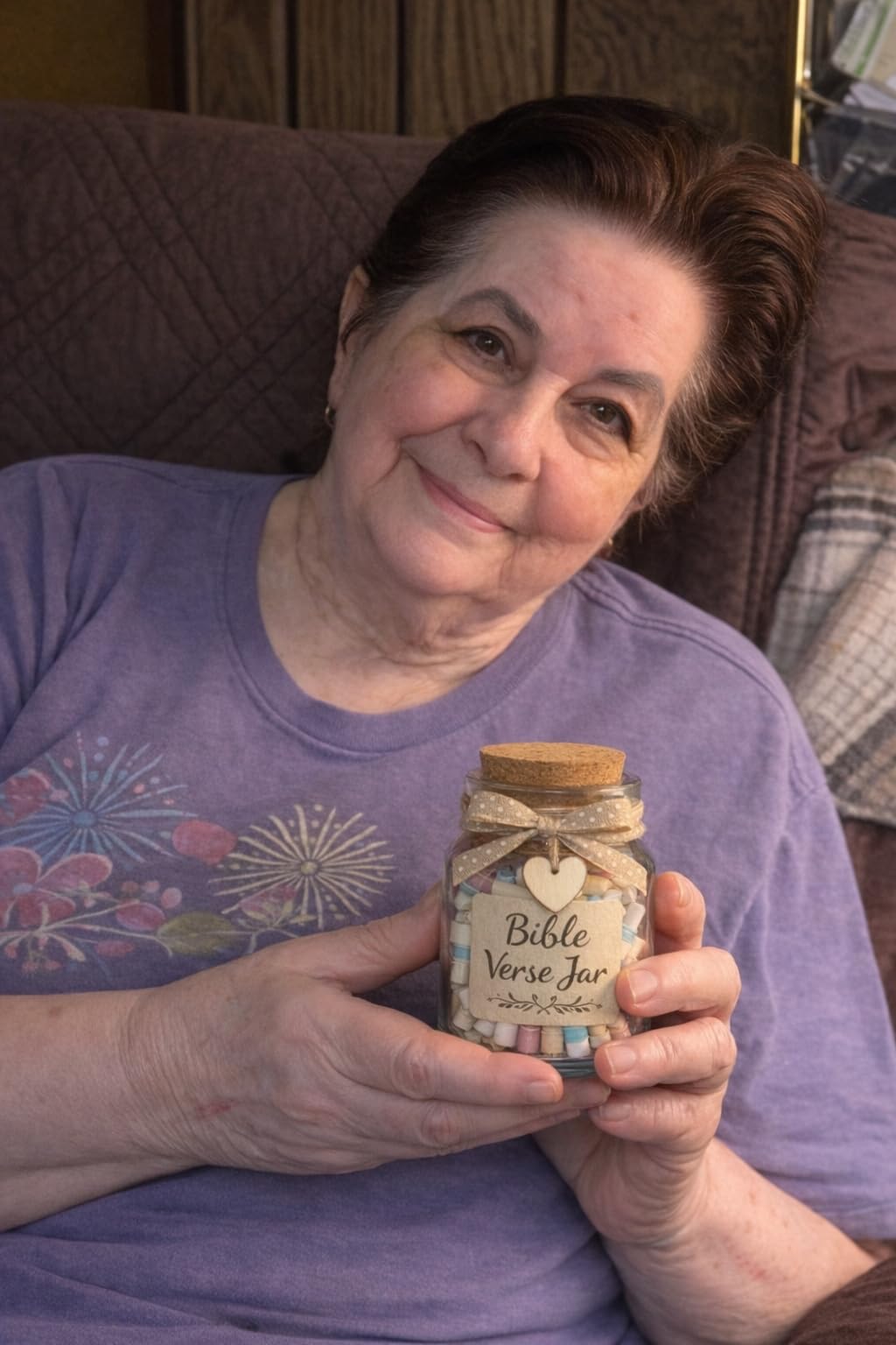Read This When Bible Verses Jar - Birthday Gifts for Women, Christian Gifts for Women, Graduations Gift for Her, Gift for Mom from Daughter customer photo 2
