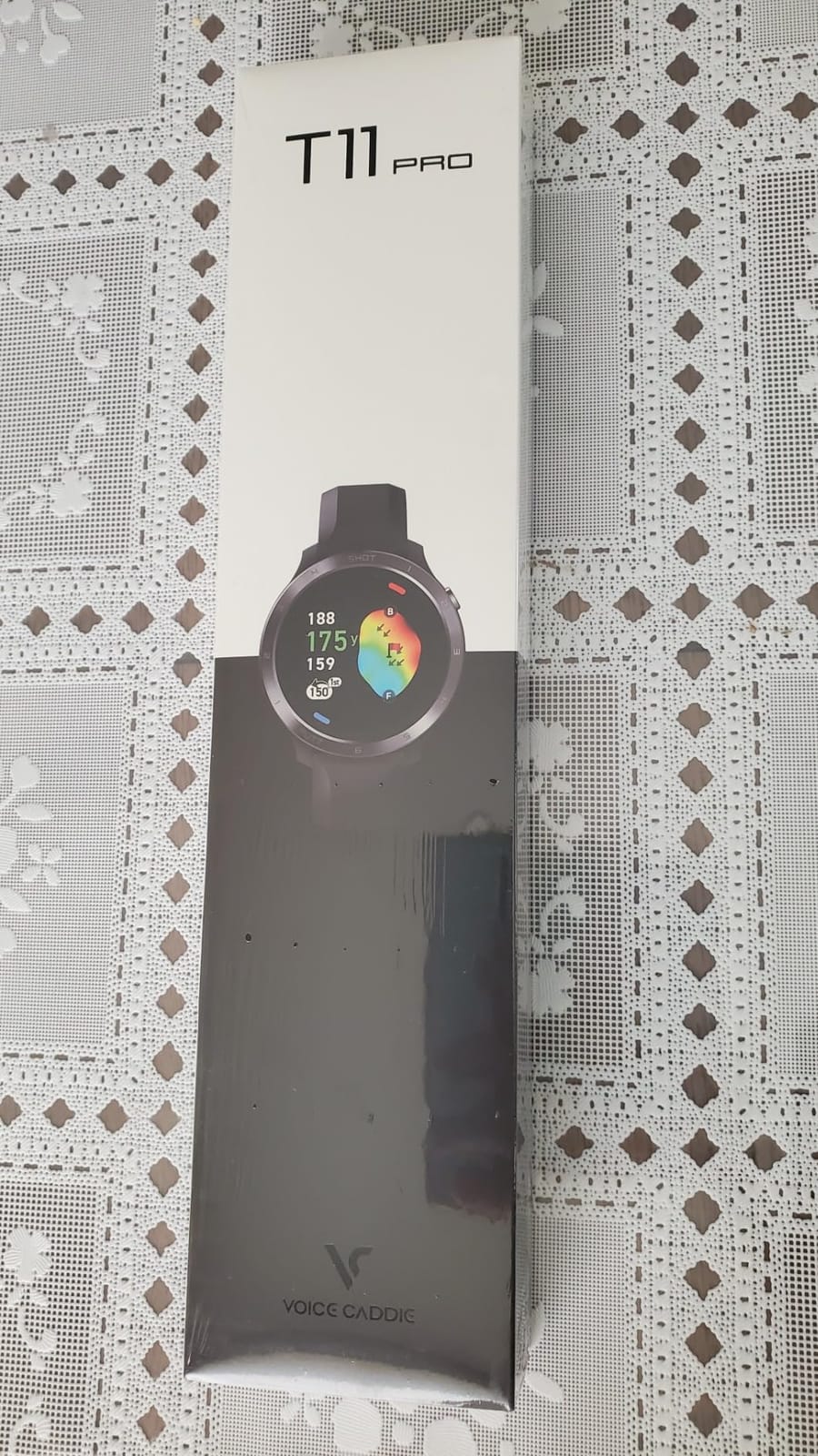 Voice Caddie T11 PRO GPS Golf Watch AMOLED Display, Green Undulation No Monthly Subscription 40k+ Preinstalled Courses w/Shot Tracking, Practice Tempo Mode, Putt View 1.3