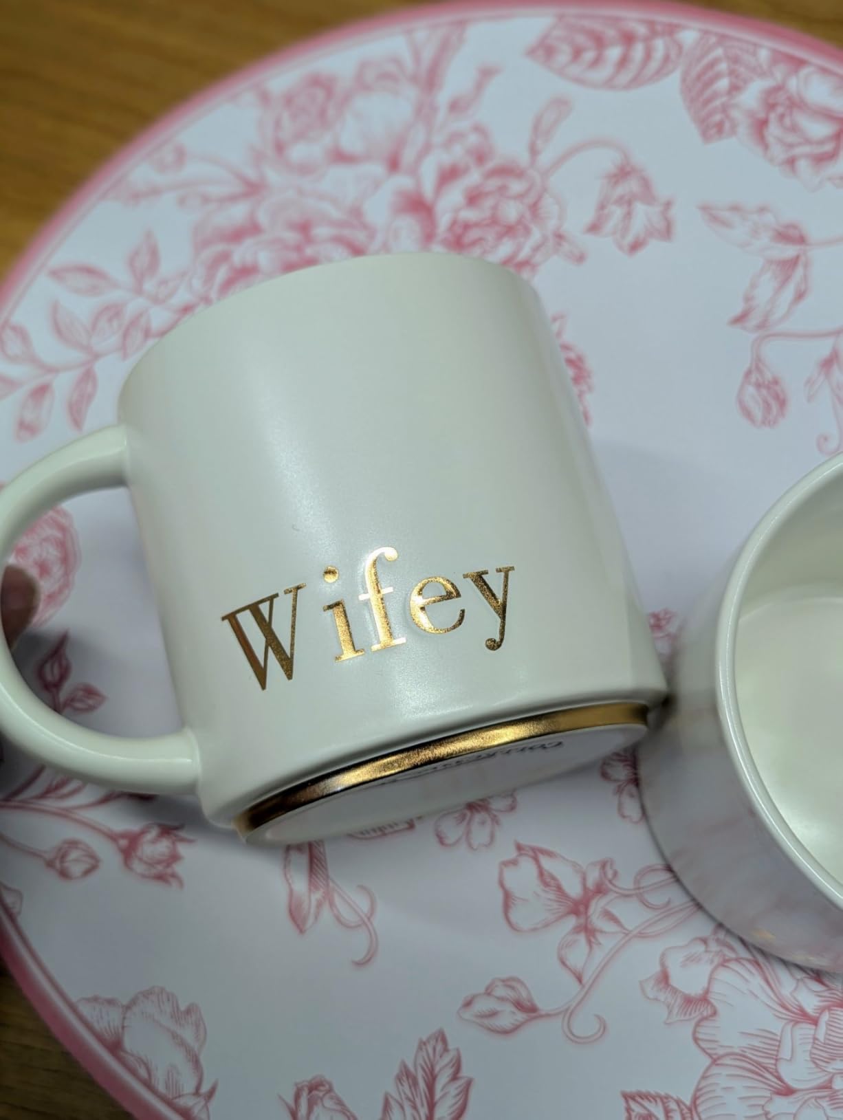 COLLECTIVE HOME Mr. & Mrs. Ceramic Coffee Mug Set, 15oz, 2-Piece | Luxury Wedding Gift for Couples, Elegant Coffee Cups for Newlyweds, Anniversary & Engagement Gift, Gift Box Set customer photo 1