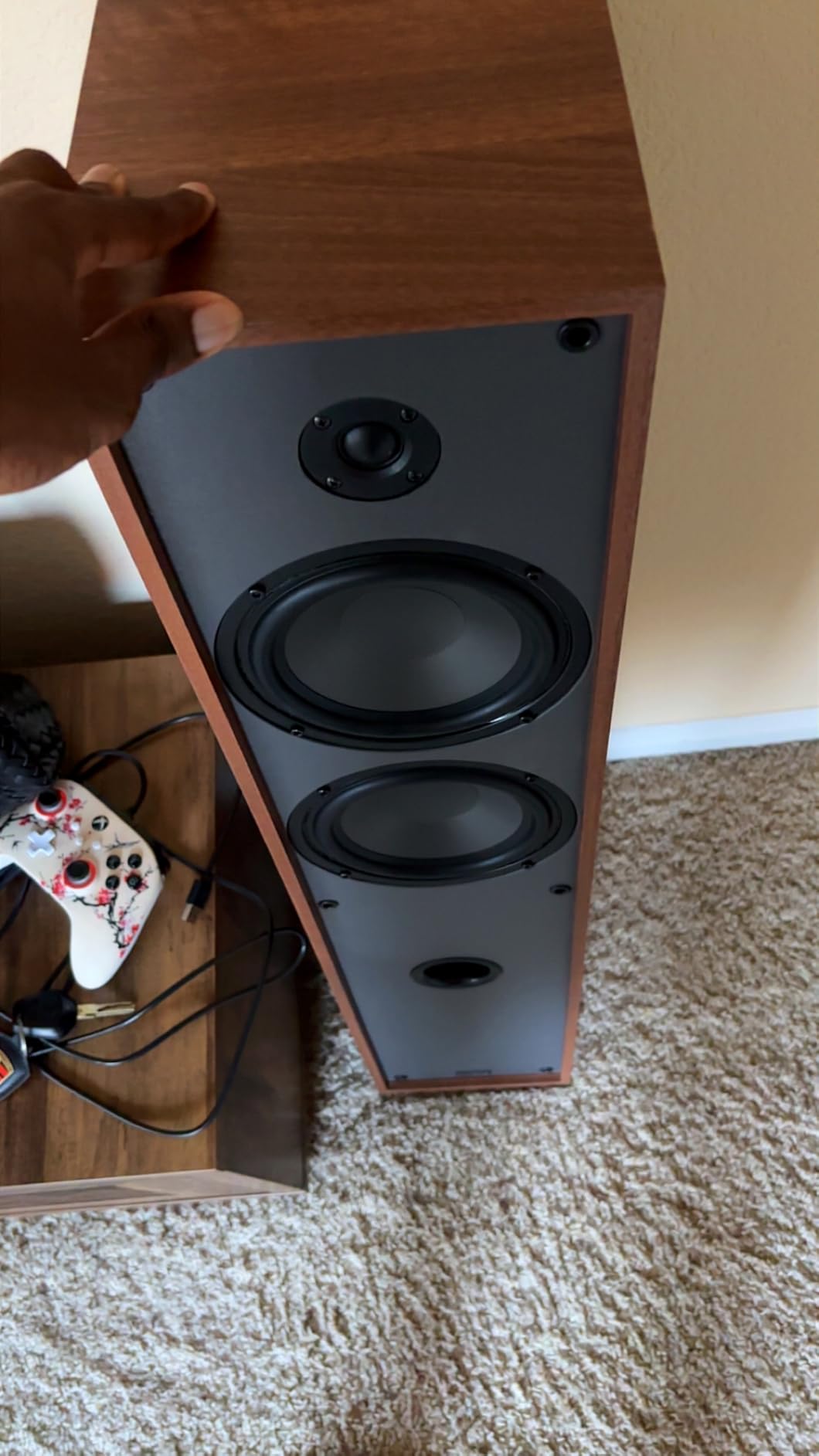 Dayton Audio Classic T65 Floor-Standing Tower Speaker Pair (Black) customer photo 2