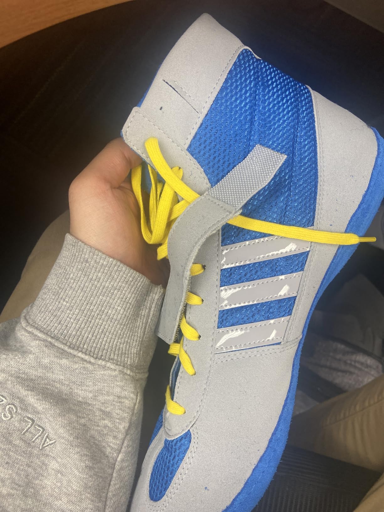 adidas Men's Combat Speed 4 Wrestling Shoes customer photo 1