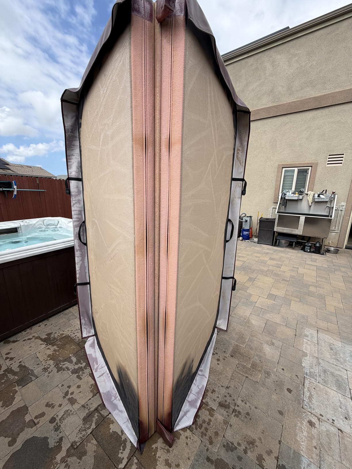 BeyondNice Durable, Replacement Hot Tub Cover | Custom Made Spa Cover | 5 Year Warranty | Insulating Foam Cores 4, 5 or 6 inches Thick | Hot Tub Cover Sizes up to 96 x 96 inches customer photo 2