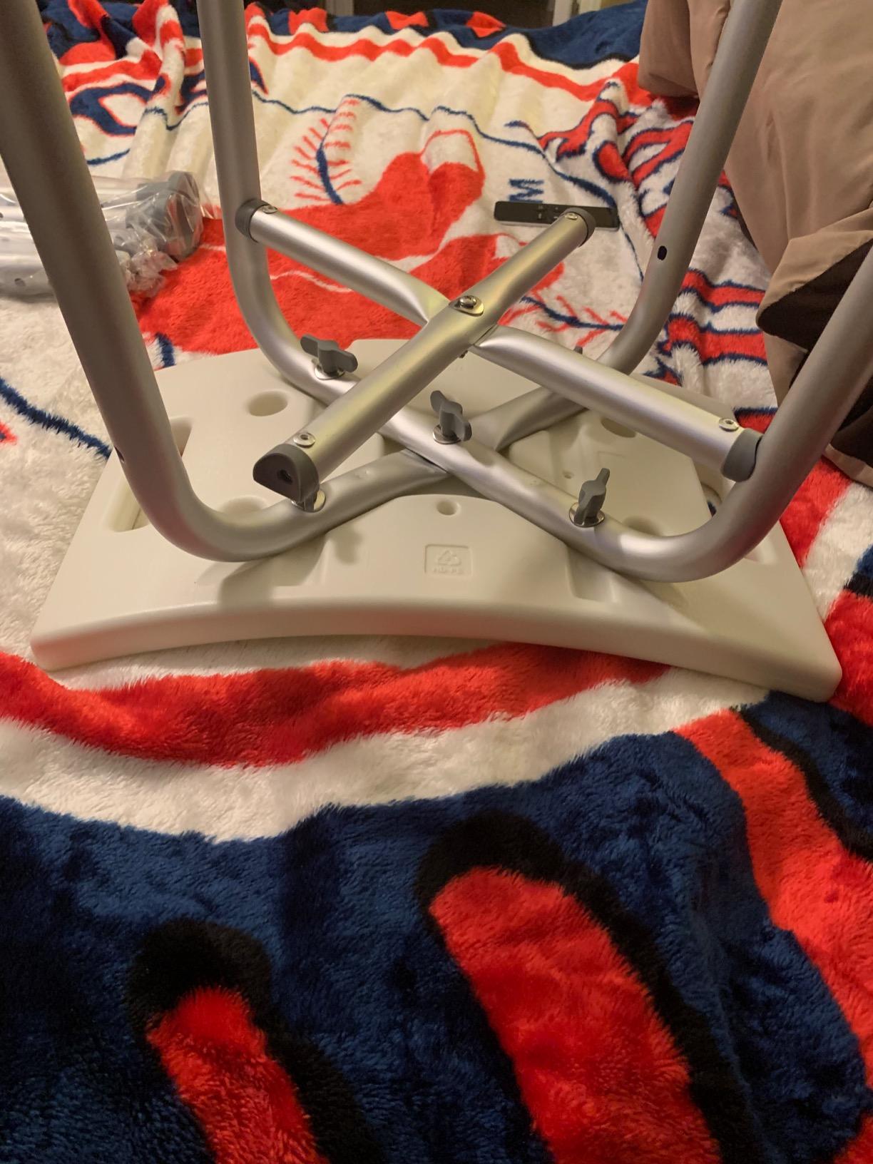 Dr Kays Shower Chair for Inside Shower Bench for Bathtub 350lb Support | Premium Aluminium, Heavy-Duty Bathroom Chair for Inside Bathtub, Bath Bench, Bath Seat for Washroom customer photo 1