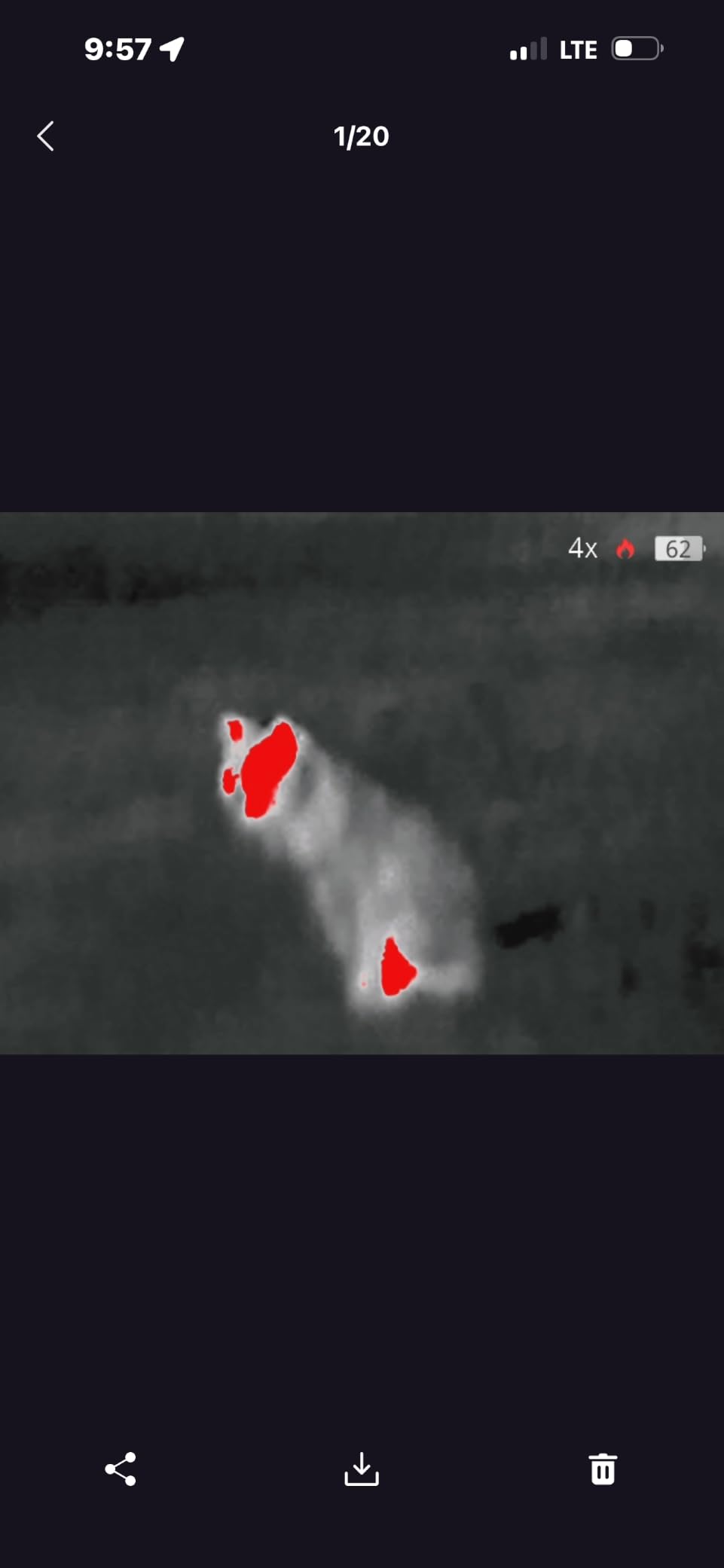 TOPDON TS004 Thermal Imaging Monocular, 13mm 50Hz Night Vision | 320 x 240 TISR 256 x 192 IR Resolution, Supported Wireless Connection, 11h Battery Life, IP67 Monocular for Hunting, Green customer photo 2