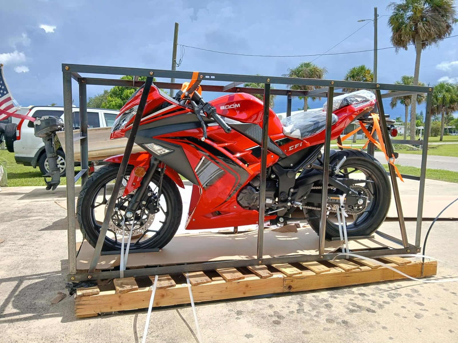 X-PRO 250cc 6 Speed EFI Fuel Injection Dirt Bike Motorcycle Bike Street Bike Motorcycle Assembled in Crate (Red) customer photo 2