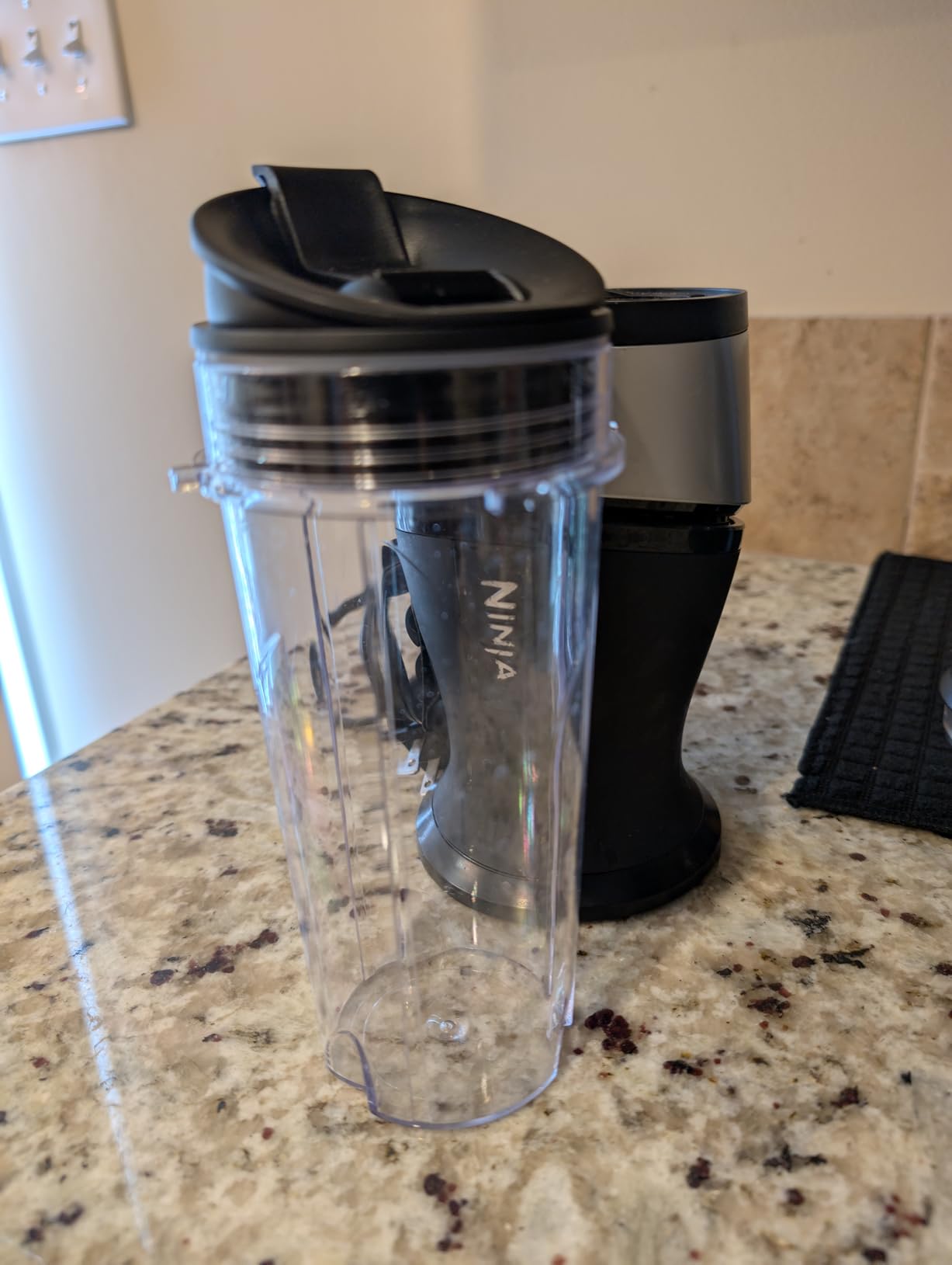 16 oz Ninja Blender Cups Replacement, 3 Pack Cups with Lids, Compatible with QB3001SS, BL660, BL770, BL780, BL740, BL810, 4-Tab Nutri Ninja Blender Cups customer photo 1