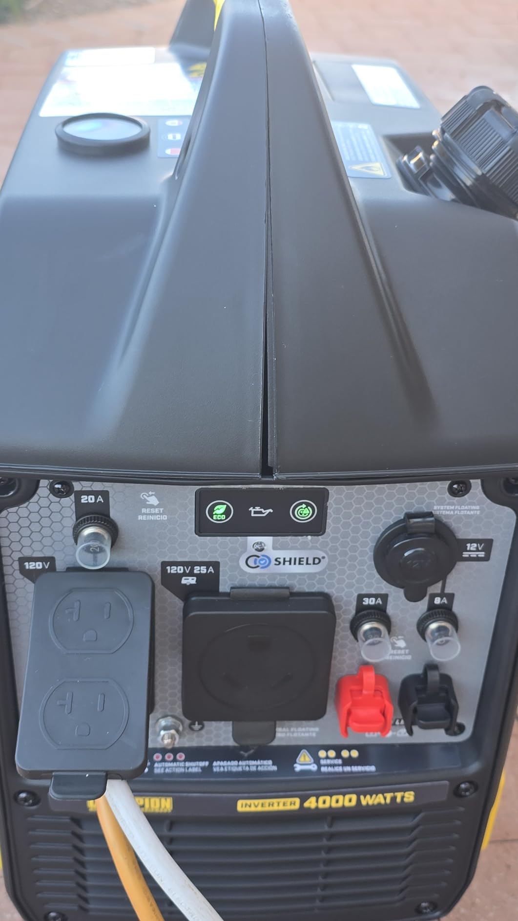 Champion Power Equipment 4000-Watt RV Ready Portable Inverter Generator with Quiet Technology and Free 3-Year Warranty customer photo 2