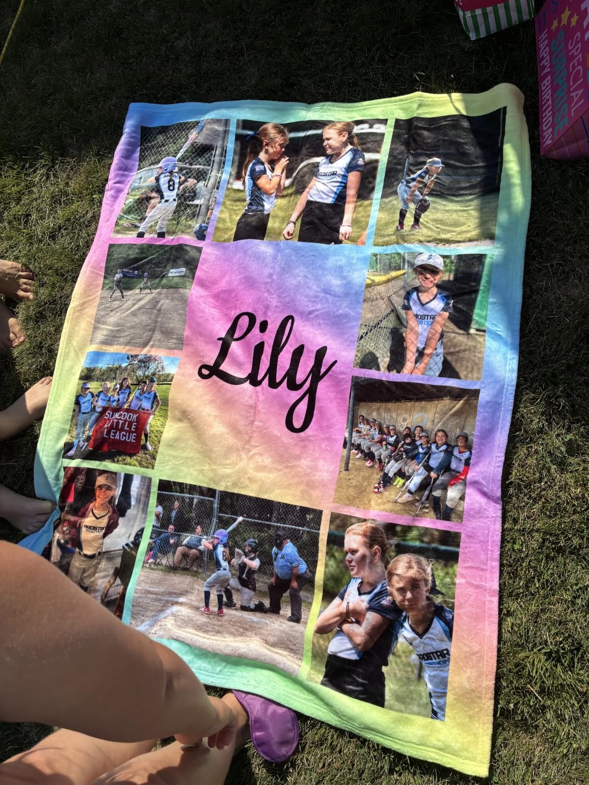 inkArts Custom Blanket Throws with Photos Text Personalized with Picture Customizable, Customize for Mom, Dad, Couple, Girlfriend, Boyfriend, Husband & Wife customer photo 2