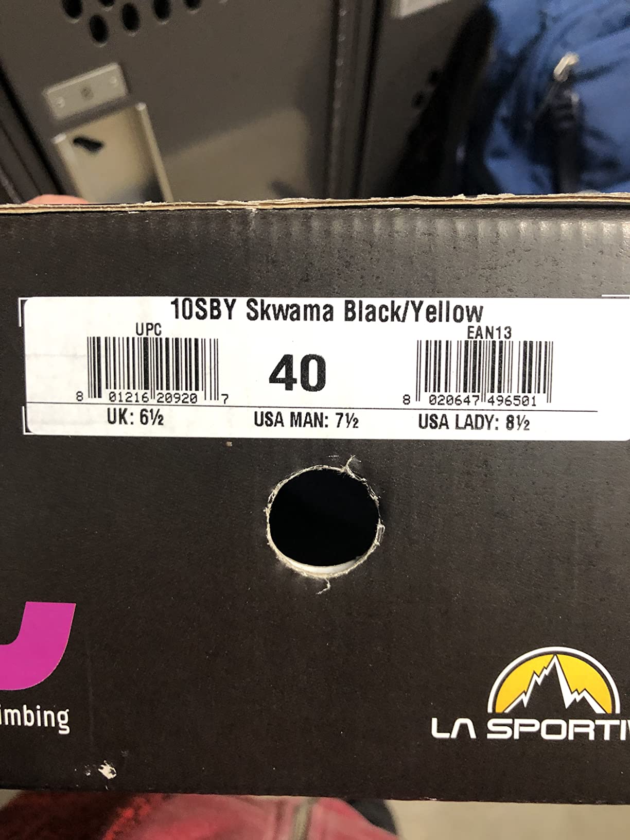 La Sportiva Mens Skwama Performance Rock Climbing Shoes customer photo 2