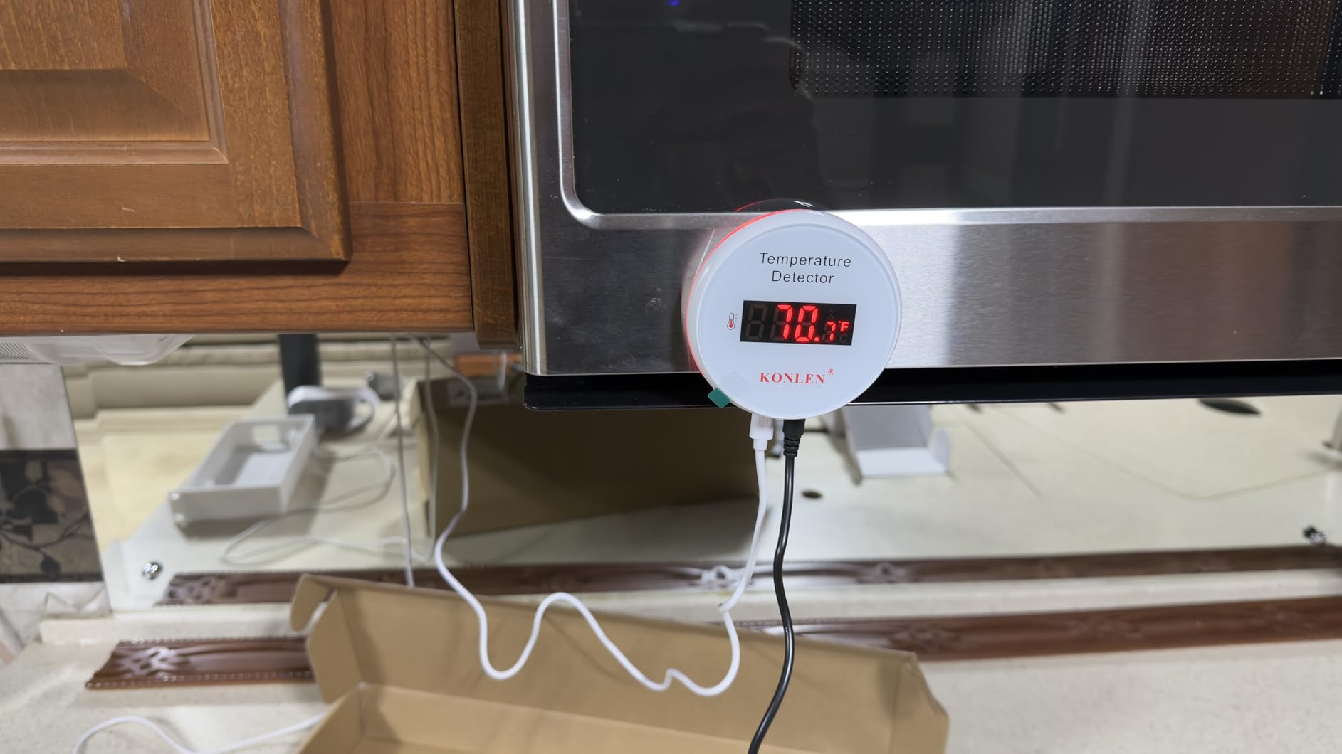 TURBRO Inverter 13.5K BTU RV Air Conditioner with Cooling and Heat Pump | Non-Ducted Low-Profile Rooftop Unit | Quiet Operation | WiFi & Remote Control | LED Atmosphere Light, White customer photo 2
