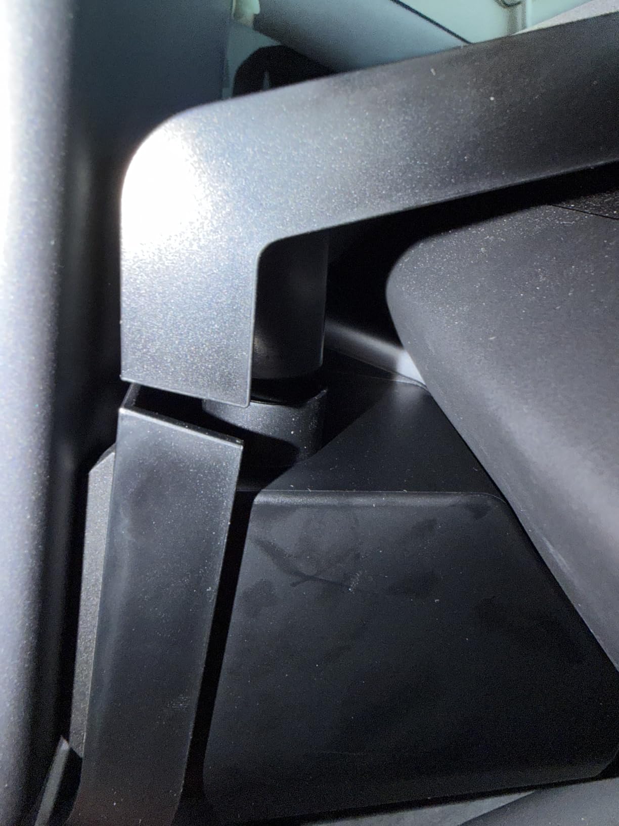 Spigen Under Screen Storage Organizer for Tesla Model Y Juniper, 3 Highland | Only Standard, Premium & Performance (2026/2025) [Upgraded] / For Tesla Model YL - Black customer photo 1