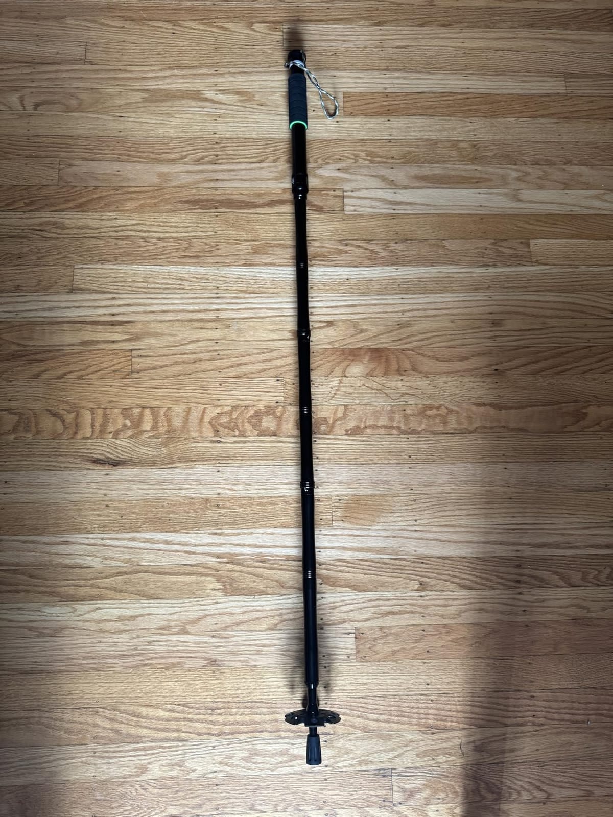 Tactical Survival Hiking Stick - Retractable Walking Staff with Multitool | Shock Absorption, Unique Twist-Lock & Quick-Adjust Length for Trekking & Outdoor Adventures customer photo 2