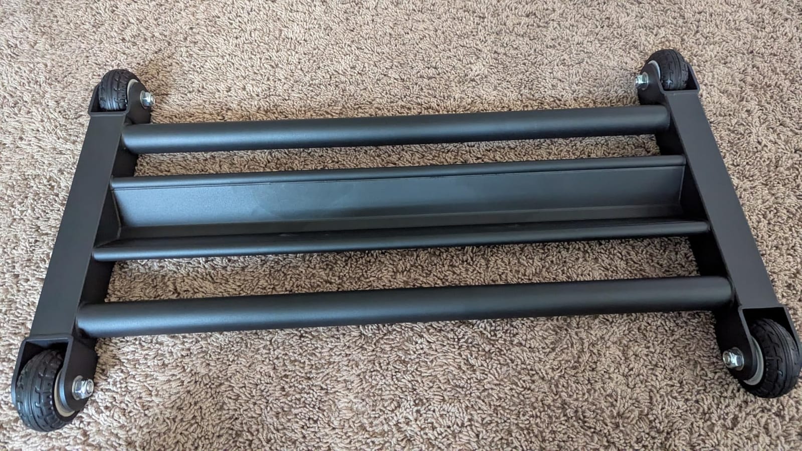 Glute Ham Glider, Hamstring Roller with V Bar | Smooth Wheels, Supports Hamstring Curls, Ab Glider Workouts, Helps Build Core and Lower Body Strength customer photo 2
