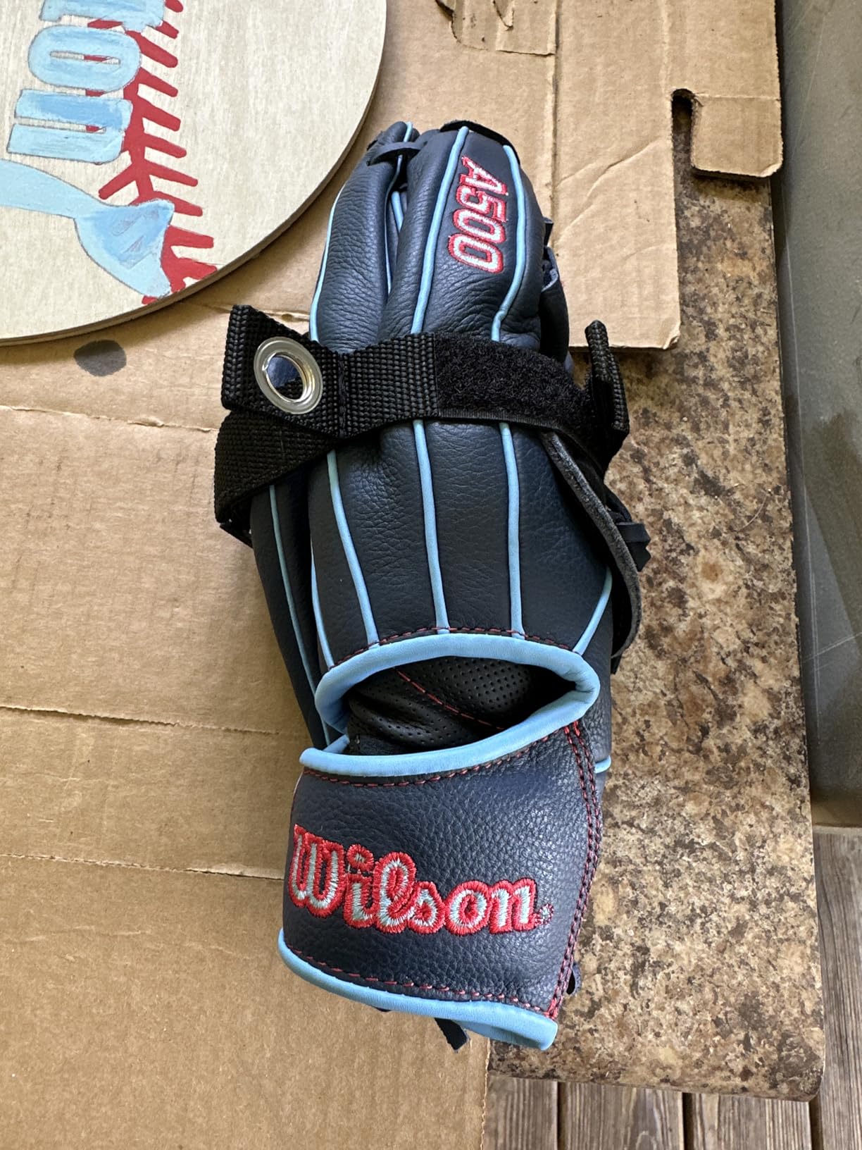 Wilson A500 Adult + Youth Baseball Glove + Mitt | Sizes 10.5