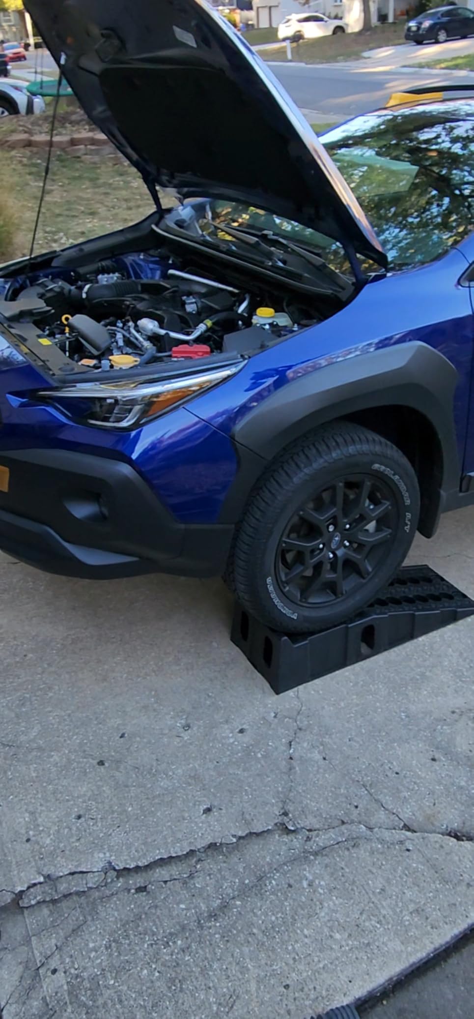 Nilight Car Ramps, 6.7 Inch Lift - 16,000lb GVW customer photo 1