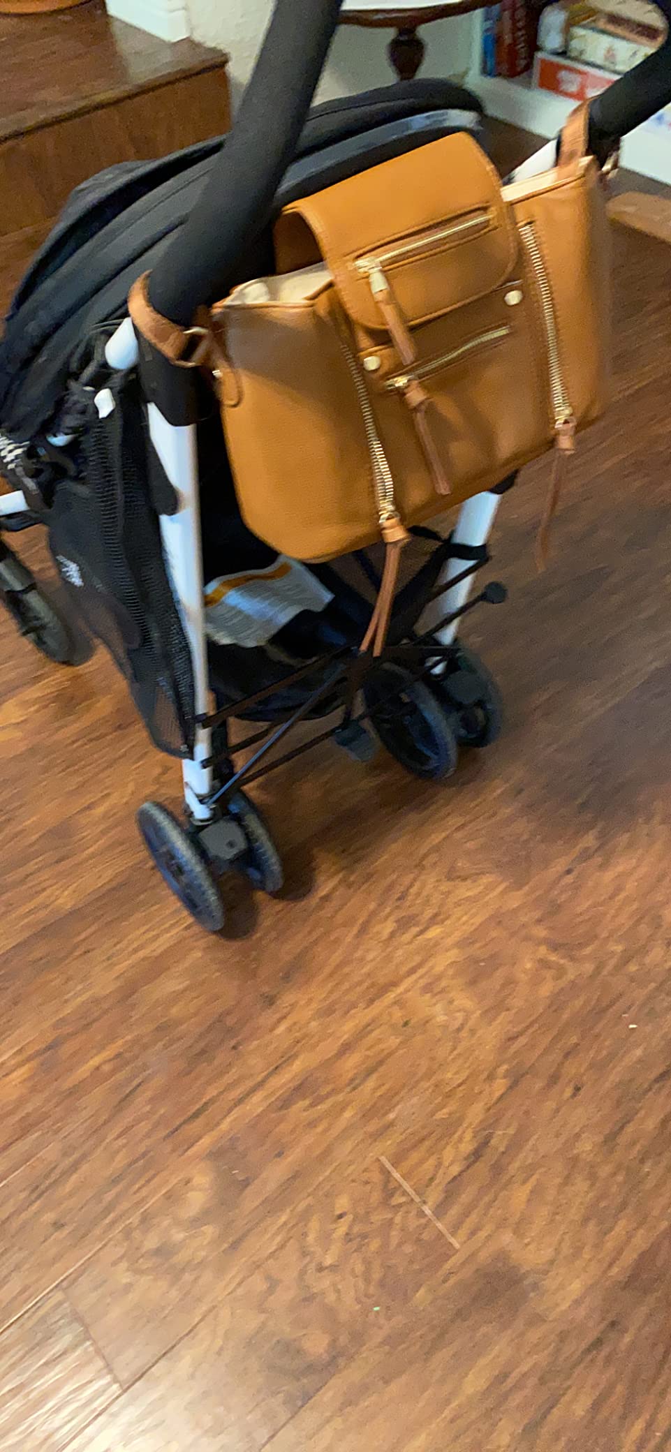 Chicco Liteway Stroller, Compact Fold Baby Stroller with Canopy, Lightweight Aluminum Frame Umbrella Stroller, for Use with Babies and Toddlers up to 40 lbs, Arctic/Blue customer photo 1