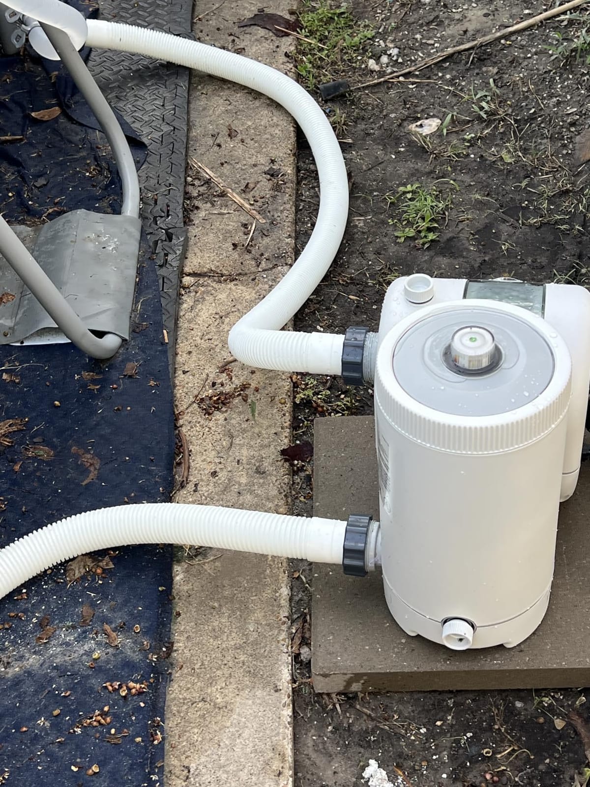 INTEX Krystal Clear 2,500 GPH Cartridge Filter Pump for Above Ground Pools customer photo 2