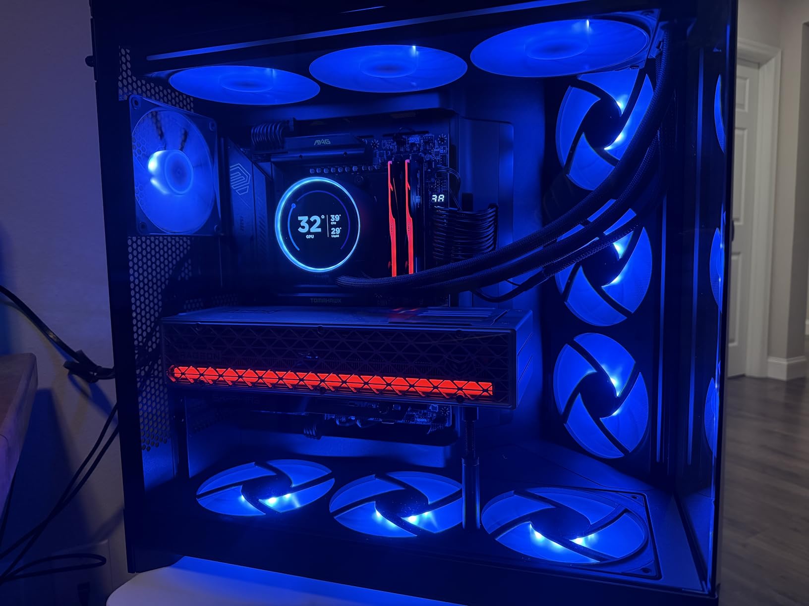 NZXT Kraken Elite 360 RGB - 360mm AIO CPU Cooler, LCD - Black, 360mm RGB AIO with 2.36-inch LCD and F360 RGB Core fan, Flagship display cooling with synced RGB via CAM customer photo 1