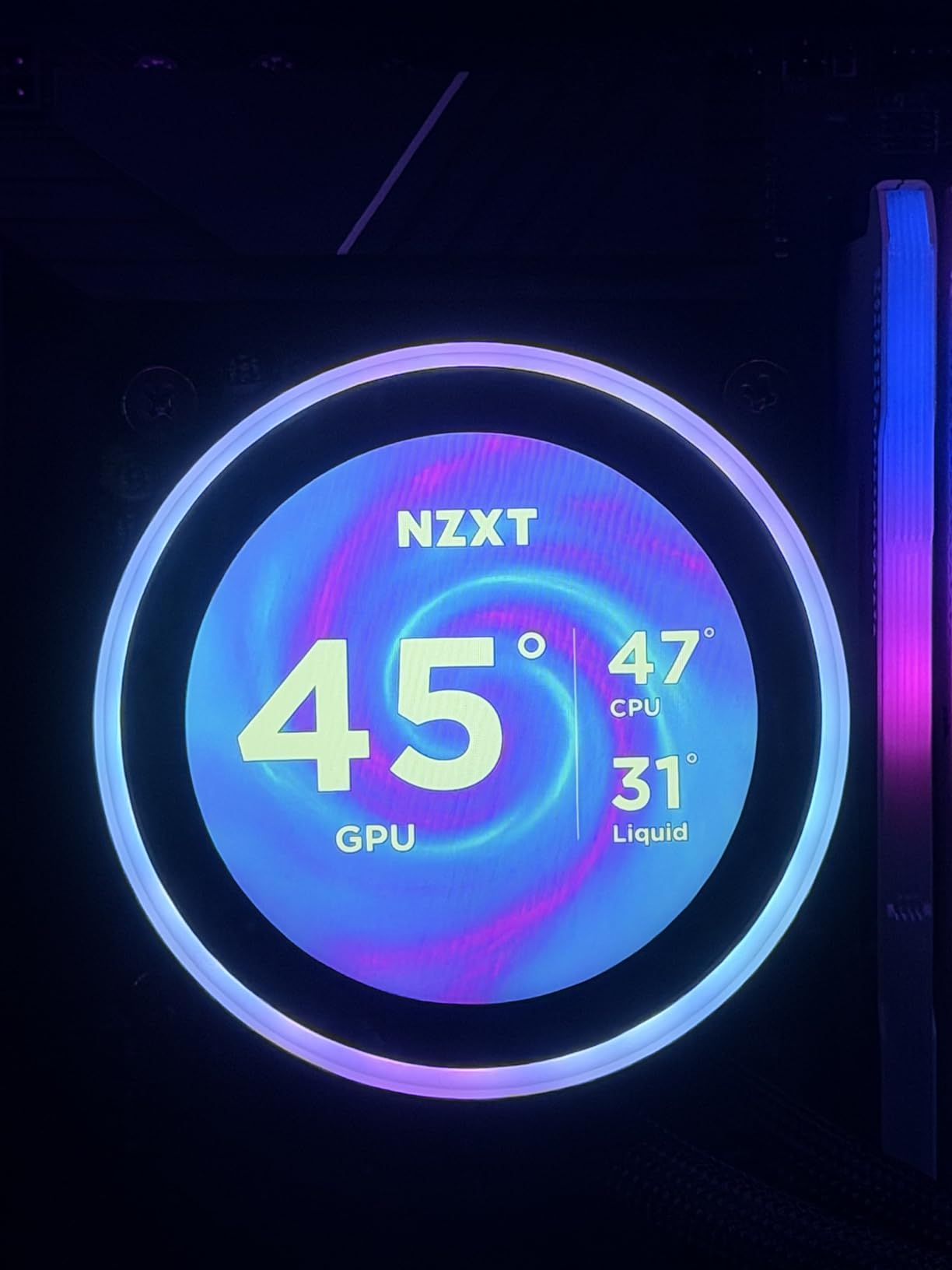 NZXT Kraken Elite 360 RGB - 360mm AIO CPU Cooler, LCD - Black, 360mm RGB AIO with 2.36-inch LCD and F360 RGB Core fan, Flagship display cooling with synced RGB via CAM customer photo 2