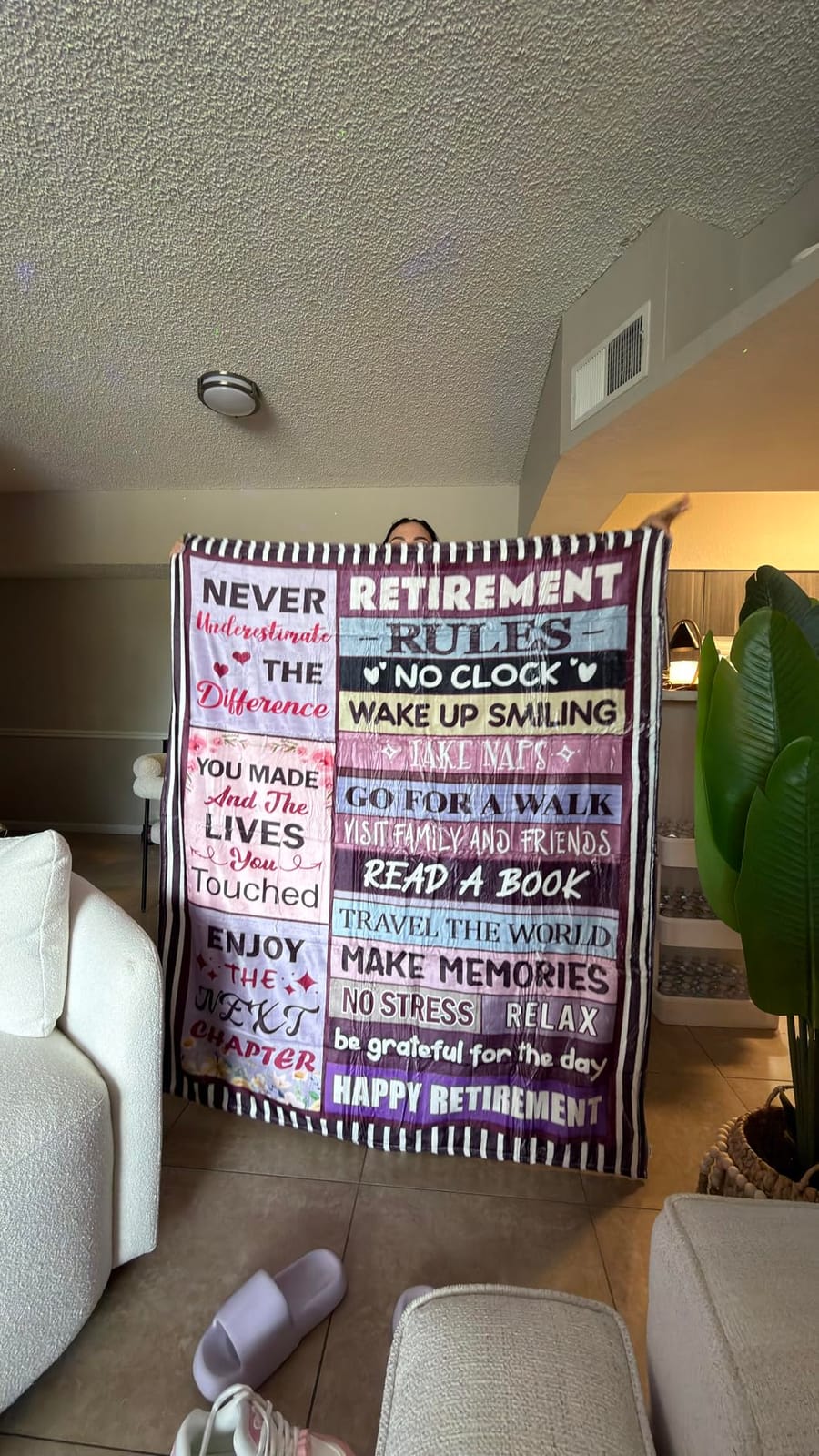 Sruemiul Retirement Gifts for Men, Retirement Blanket for Men 50