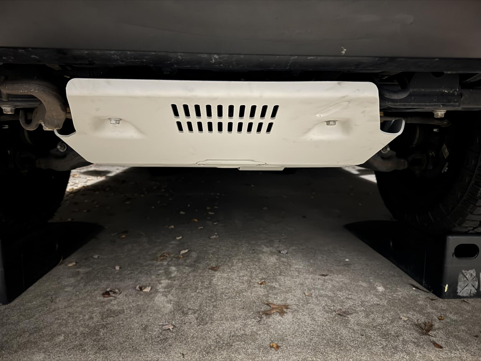 ECOTRIC Skid Plate Protection Compatible with 2016-2023 Tacoma | Replacement for PTR60-35190, PTR60-35160 Aluminum Powder Coated customer photo 1