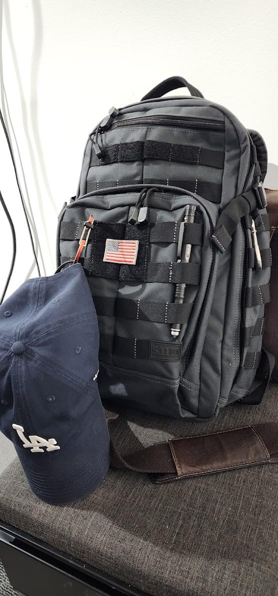 5.11 Tactical Rush 12 2.0 Tactical Backpack 24L Molle Laptop, Duty Tech Bag | Style 56561ABR, 24L Military Survival Pack, Laptop Compartment, Hydration Ready, 1050D Nylon customer photo 1