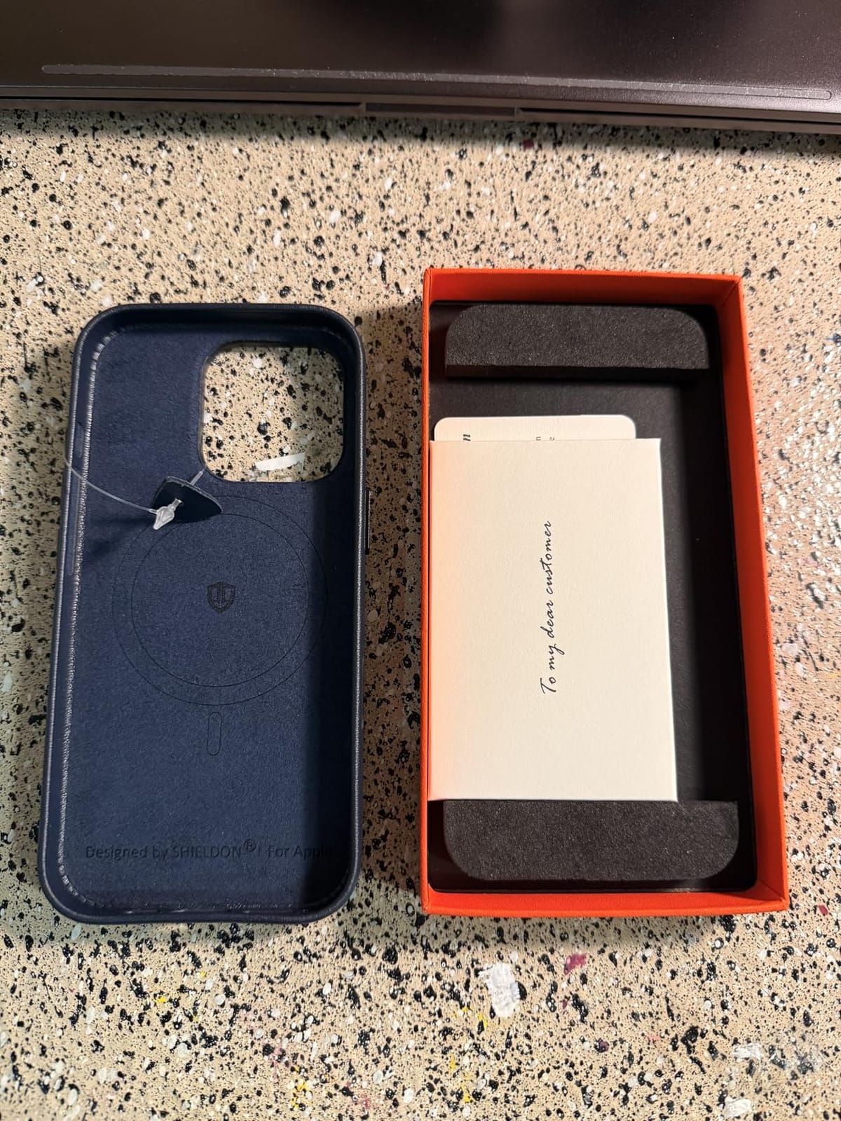 SHIELDON Genuine Leather Case for iPhone 16 6.1