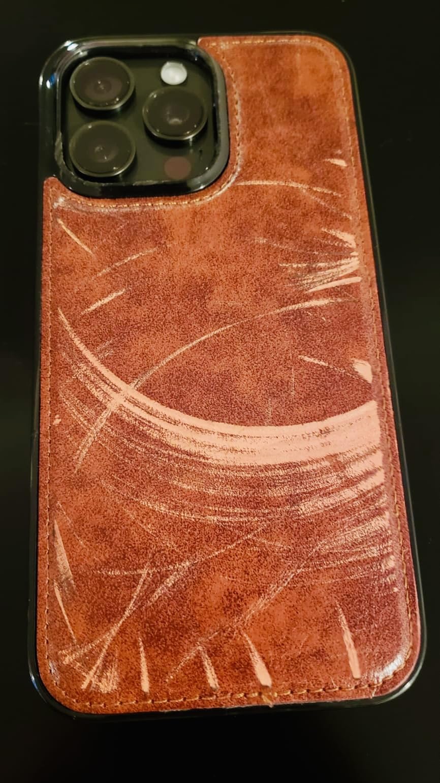 LOHASIC for iPhone 16 Leather Case, Magnetic Phone Case 6.1