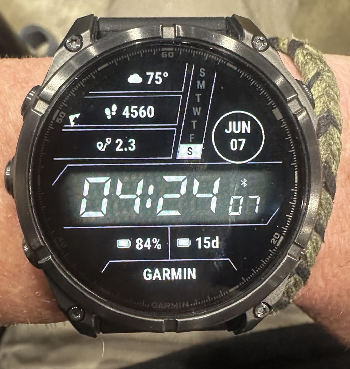 Garmin fenix 8, 47mm, Black | Premium Multisport Smartwatch, AMOLED Display customer photo 1