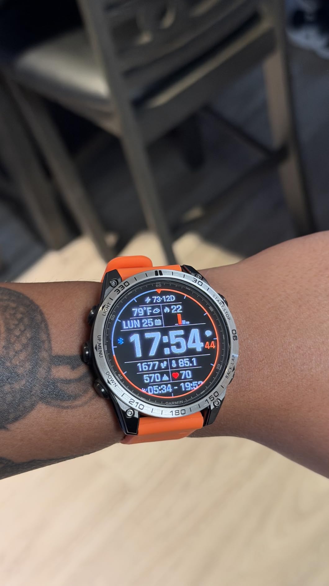 Garmin fenix 8, 47mm, Black | Premium Multisport Smartwatch, AMOLED Display customer photo 2