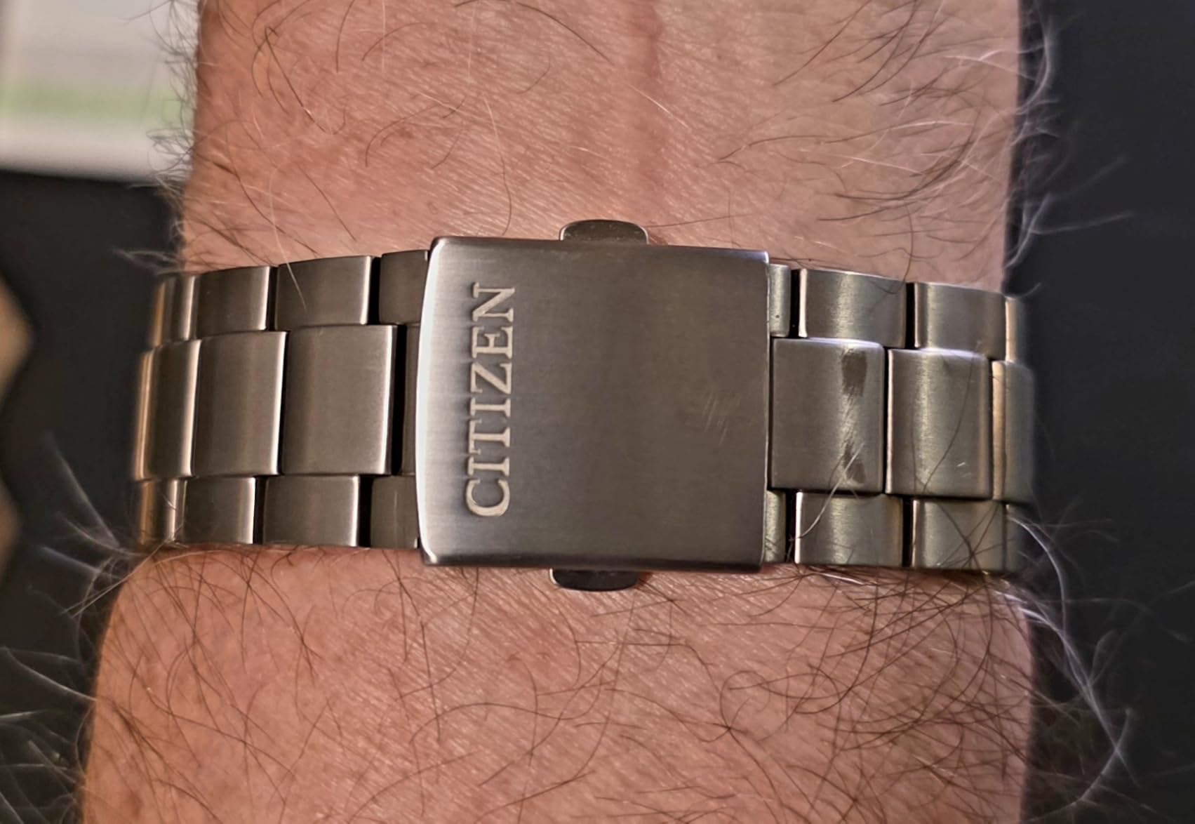 Citizen Men's Eco-Drive Weekender Garrison Field Watch in Super Titanium customer photo 1