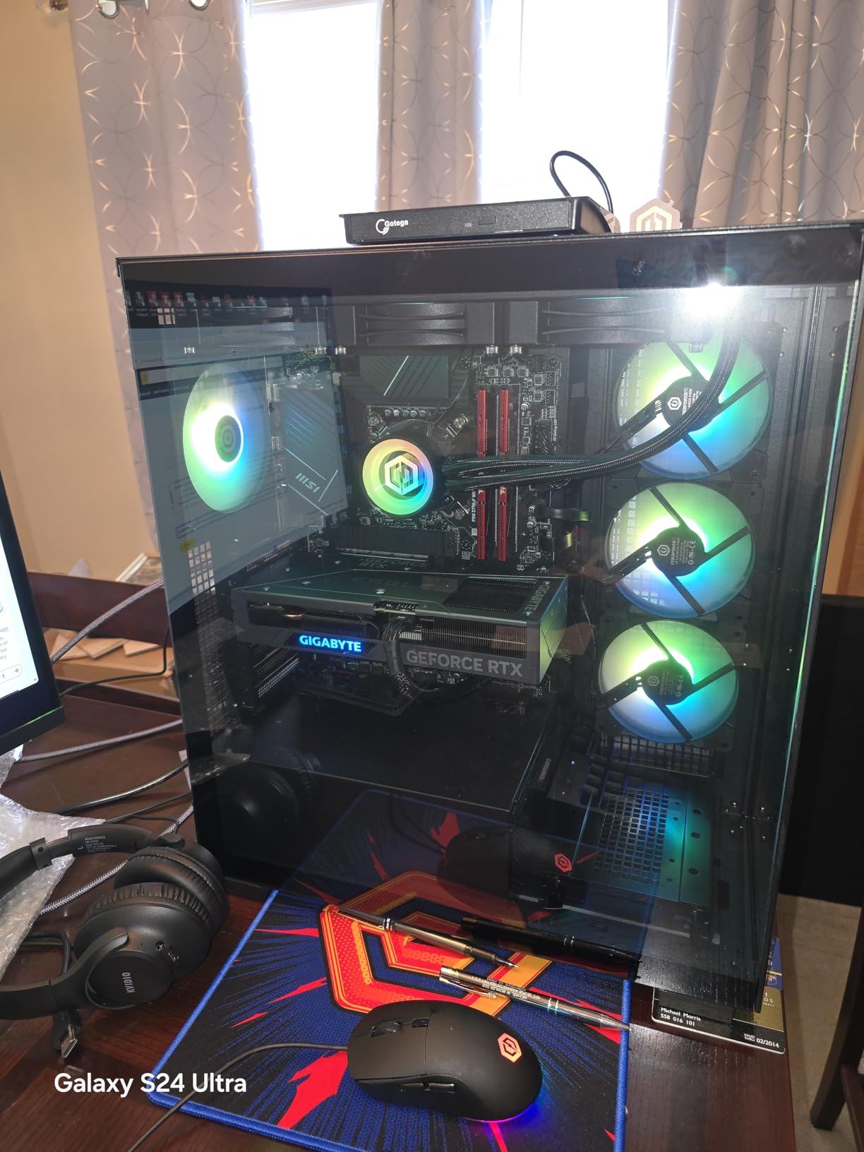 CYBERPOWERPC Gamer Xtreme VR Gaming PC, Intel Core i9-14900KF 3.2GHz, GeForce RTX 4070 Super 12GB, 32GB DDR5, 2TB PCIe Gen4 SSD, WiFi Ready & Windows 11 Home (GXiVR8080A38) customer photo 2