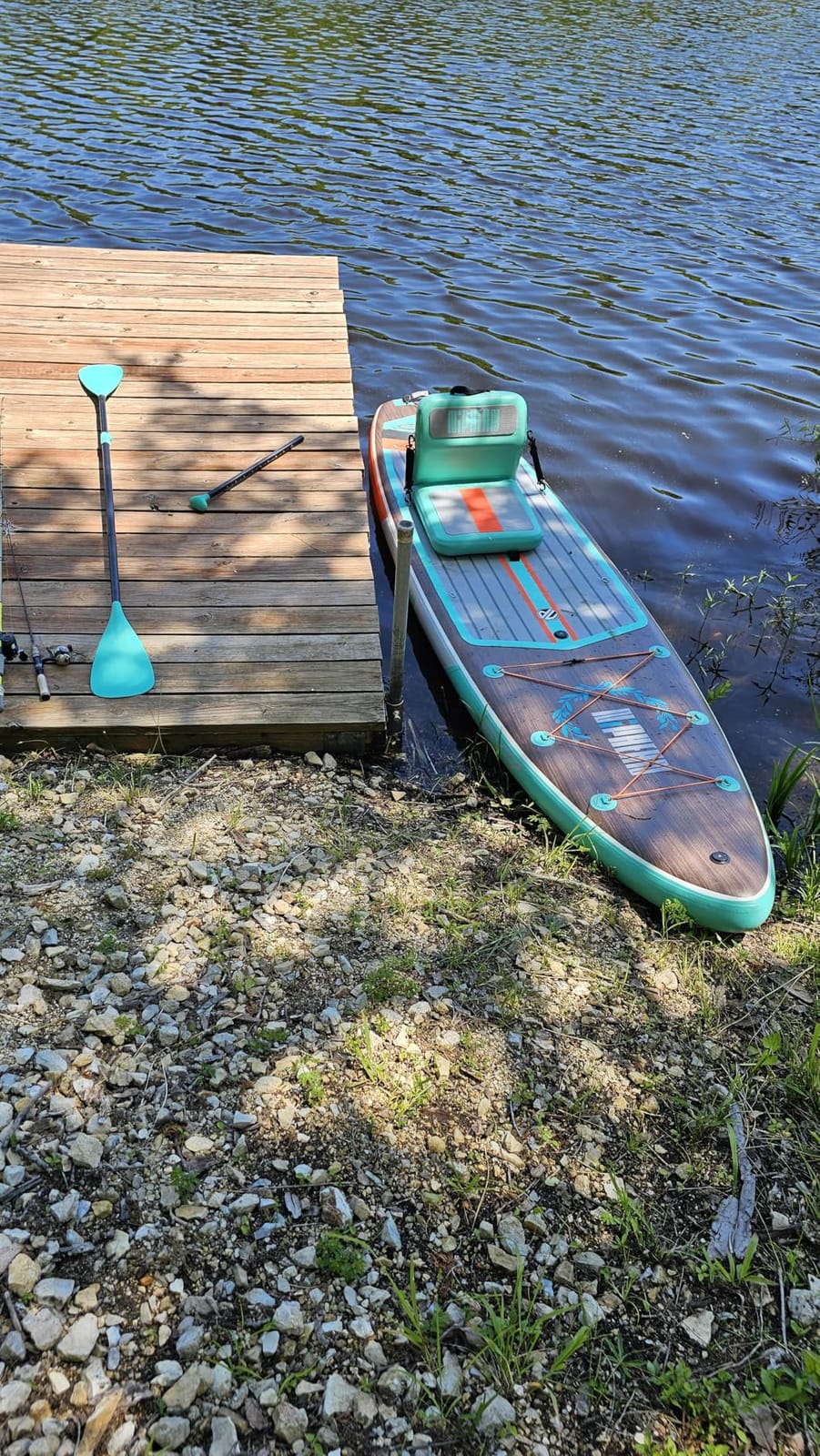Niphean (Extra Large) Inflatable Paddle Board, SUP for 2+1 People/Family | 500lbs Capacity Paddle Boards for Adults with Complete SUP Accessories, StabilTrac Fin Non-Slip Paddleboard, Gift Ideas customer photo 1