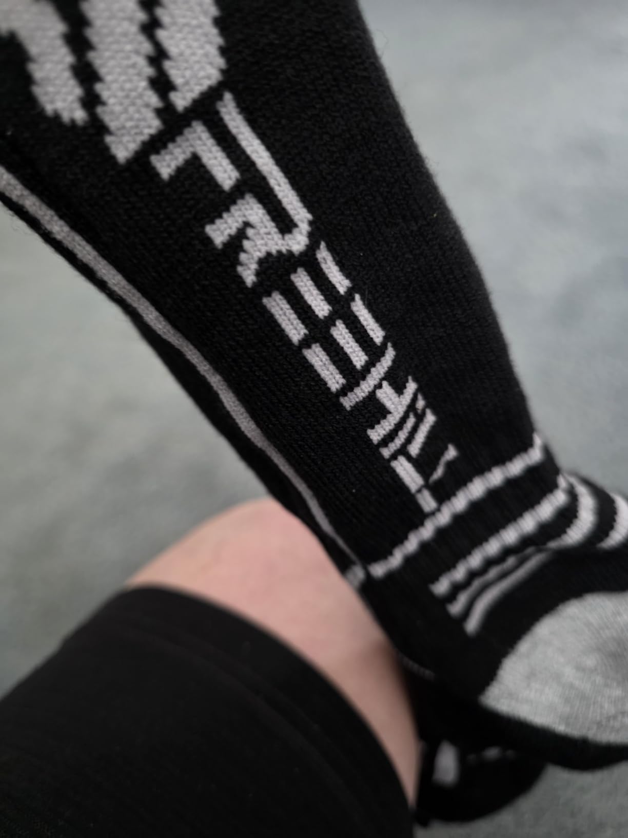 FREEHILL Merino Wool Rechargeable Heated Socks - Toe & Full Sole Heating | 5V 5000mAh Rechargeable Battery, One-Button, 3 Heat Levels, Soft & Breathable, Flat Cable for Better Fit customer photo 2
