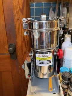 Grain Mill 750g, flour mill grinder for home, Electric Stainless Steel Grain Grinder for Wheat, Spices, coffee, Corn and Other Dry Food Grinders for Kitchen customer photo 1