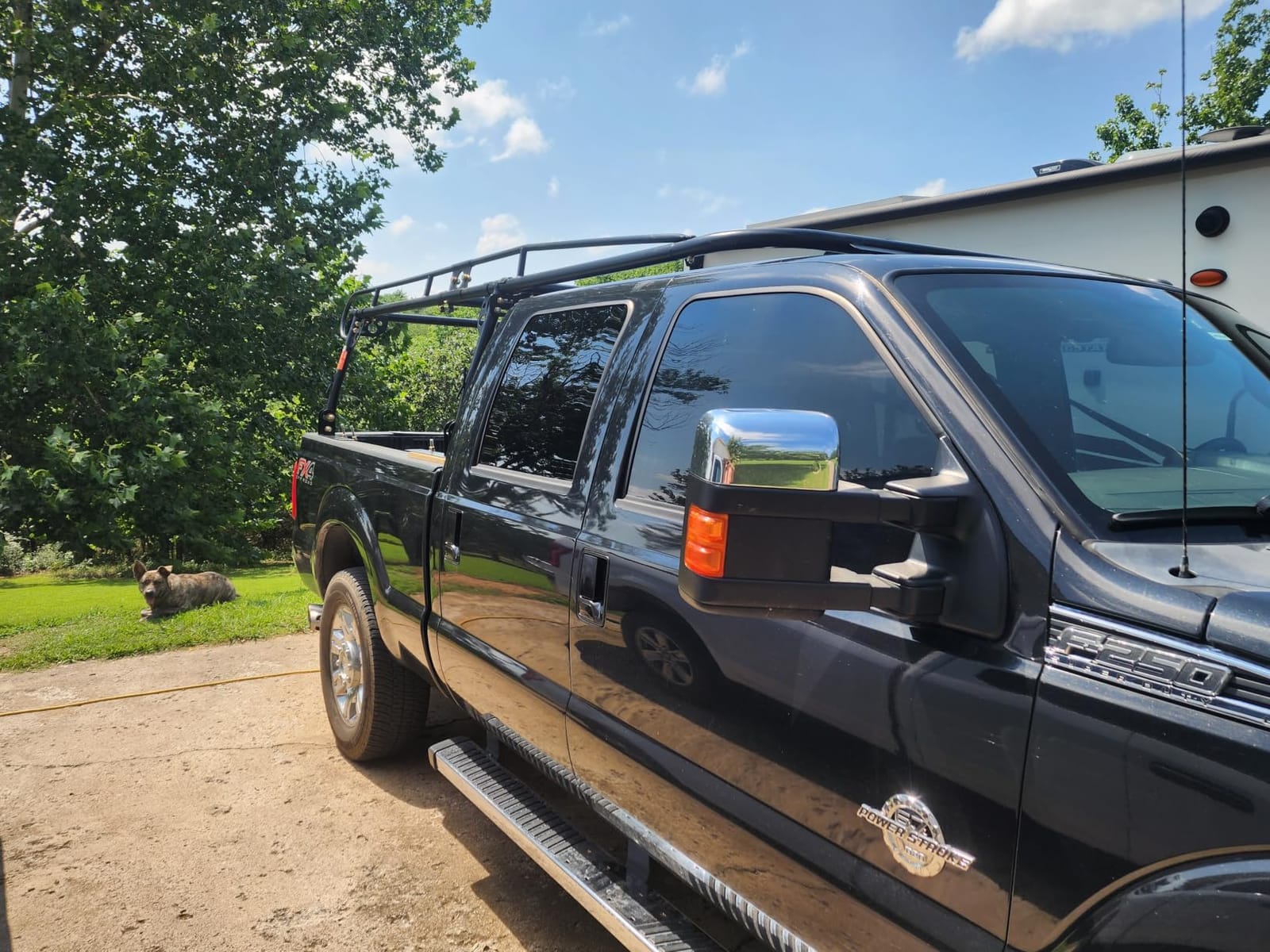 VEVOR Truck Ladder Rack, 1000 LBS / 454 KG Strong Capacity Truck Racks, Non-Drilling/Drilling Installation for Long or Heavy Cargo, 43.3-63 inch Adjustable Width for Kayak, Ladder, Surfboard, Lumber customer photo 1