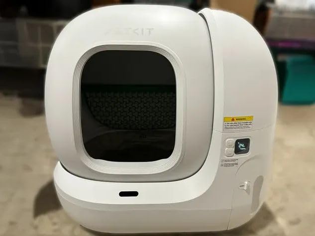 PETKIT PuraMax 2 Automatic Self-Cleaning Cat Litter Box, App Control Automatic Litter Box with Safety Sensors, Odor Free & Anti-Leakage Basic Bundle Includes Trash Bags,2.4G WiFi & Low Entrance customer photo 1