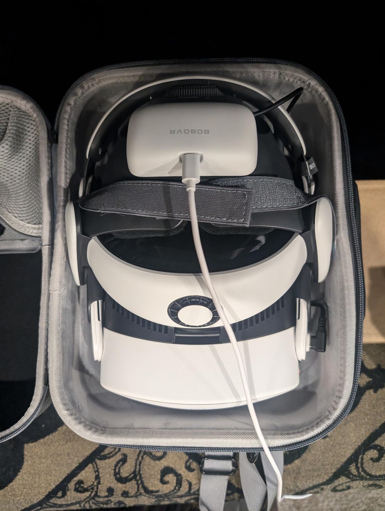 STARTRC GAMES Large Carrying Case for Meta Quest 3/Quest 3S, Hard Travel Case for BOBOVR S3 Pro/Kiwi Design Battery Head Strap and Other Accessories, Storage Case and Soft Lining for Quest 3S customer photo 1