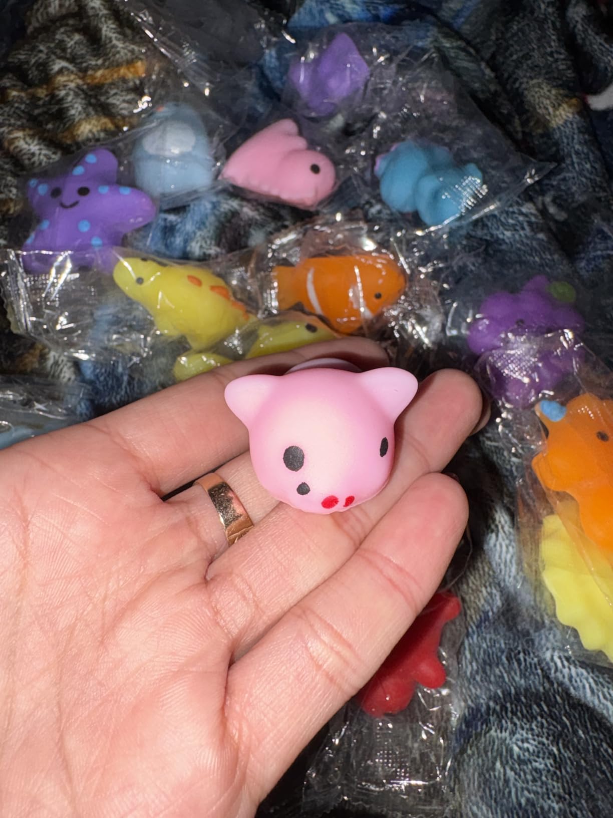 30 Pack Squishy Toys, Kawaii Squishies Party Favors for Kids 4-8 8-12 Treasure Box Toys for Classroom Birthday Xmas Gifts Goodie Bag Mini Animals Mochi Squishy Stress Relief Sensory Toys customer photo 1
