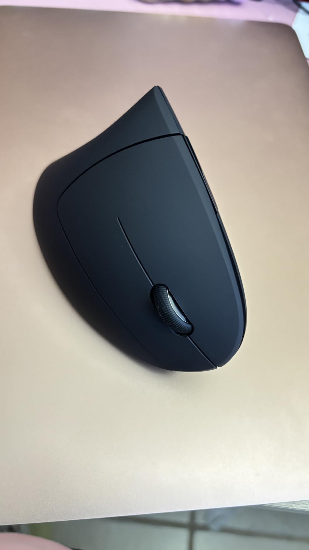 TECKNET Ergonomic Mouse, 4800 DPI Wireless Bluetooth Vertical, 3-Device | Switch Among 3 Devices, 6 DPI Levels, BT 5.0/2.4G USB-A, Quiet Clicks, 6 Buttons, Battery-Powered, Right-Handed, Black customer photo 1