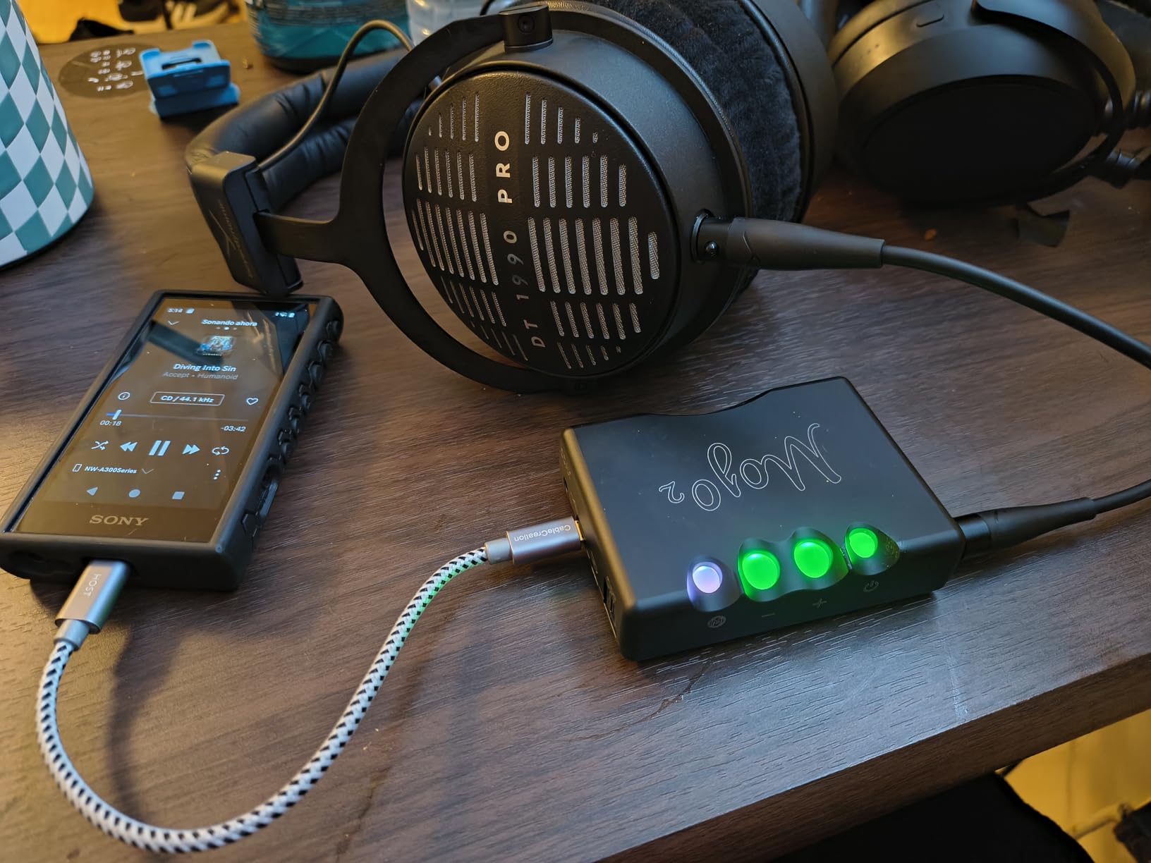 beyerdynamic DT 1990 PRO MKII Wired Over-Ear, 30 Ohm, Open Back, Professional Recording Studio Monitor Headphones for Mixing, Editing, Audiophile, DJ Stereo Headsets, Made in Germany, Black customer photo 2