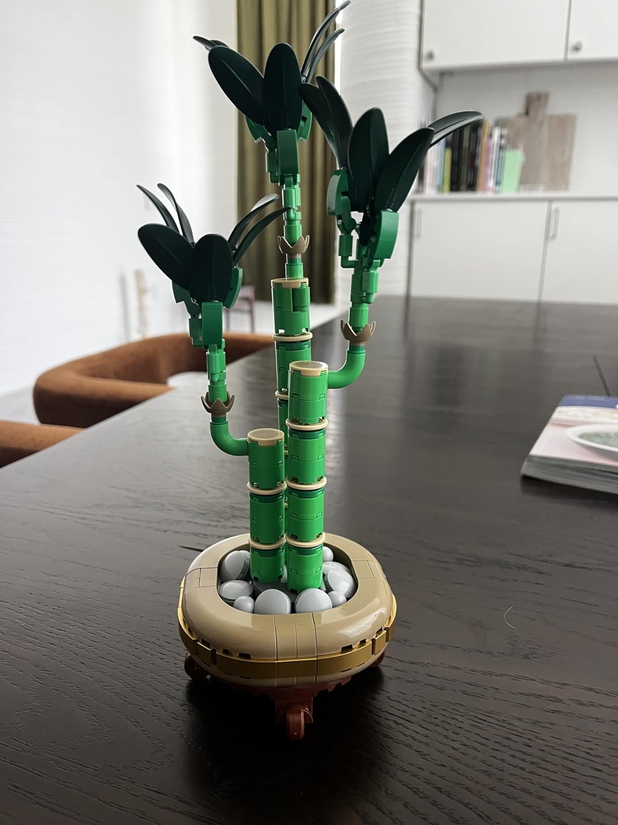 LEGO Botanicals Lucky Bamboo Building Set - Artificial Plant for Indoor Home Décor, Adults Ages 18+ - Gift for Birthdays for Him - Fake Plant Decoration for Table, Desk, Office - 10344 customer photo 1