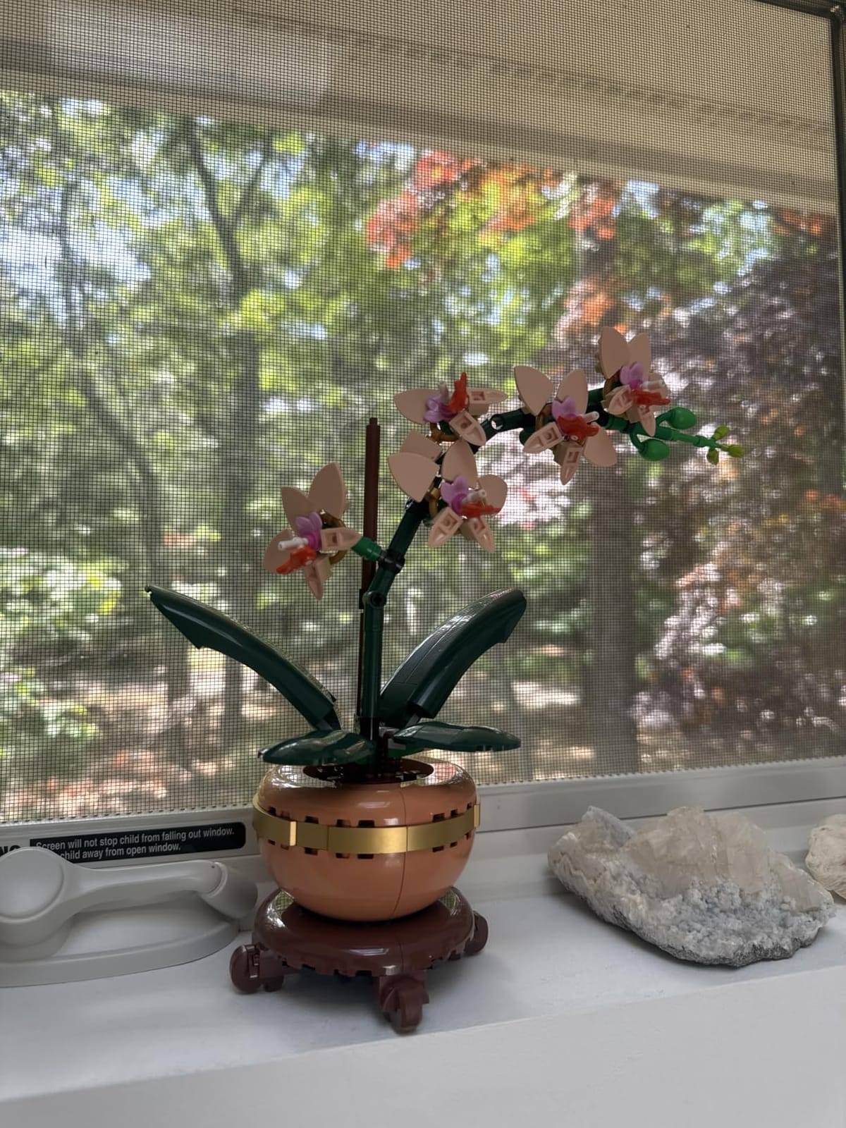 LEGO Botanicals Mini Orchid Building Set - Artificial, Fake Orchid for Home Decor, Adults Ages 18+ - Gift for Birthdays - Indoor Plant Decorations for Table, Desk, Office - 10343 customer photo 2