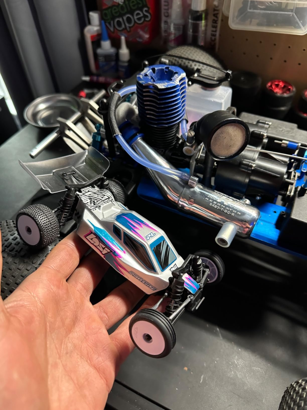 Losi Micro-B 2 Wheel Drive Buggy White RTR LOS00007T1 customer photo 1