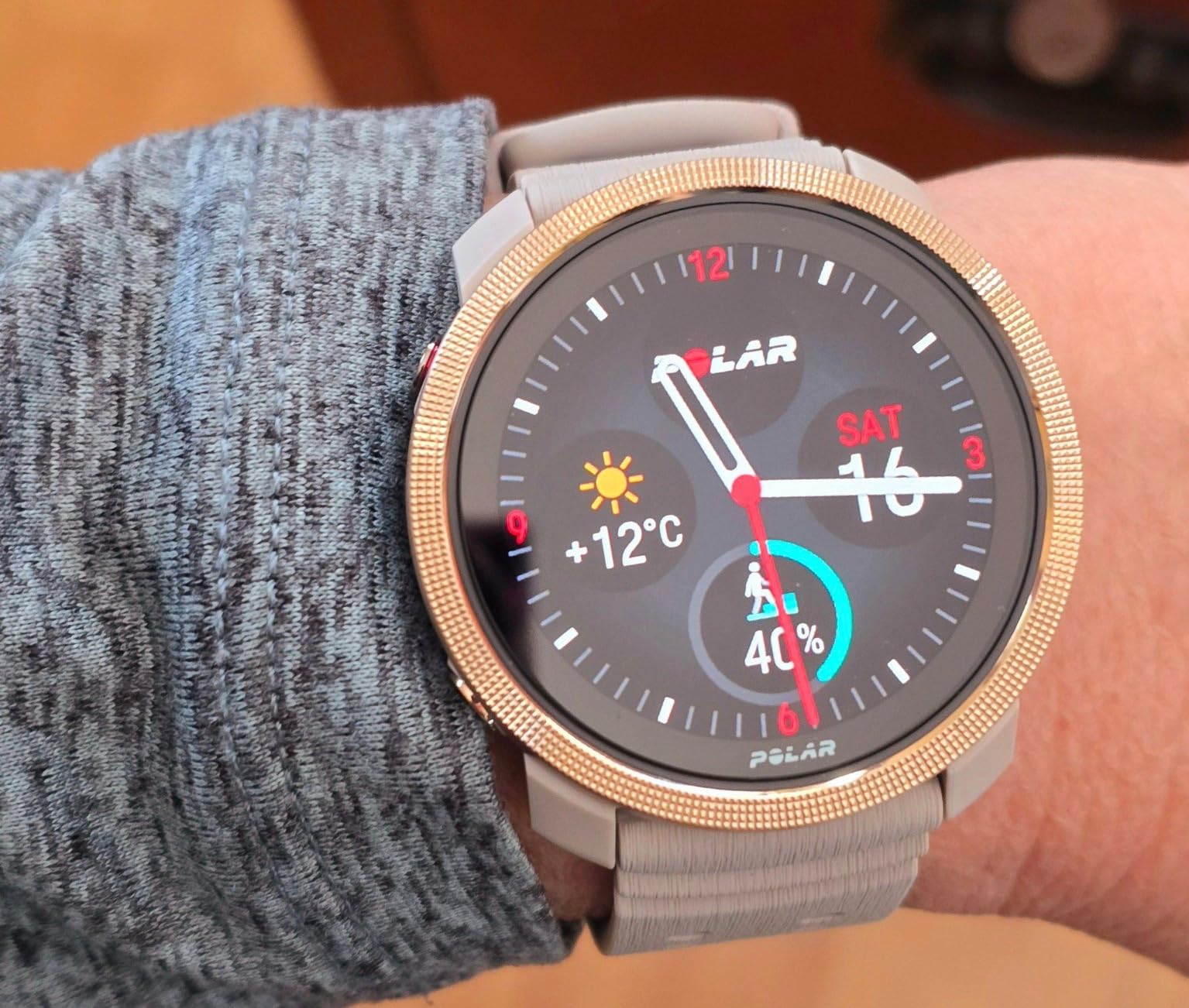 Polar Vantage M3 - Multi-Sport Smartwatch with AMOLED Display, Dual-Frequency GPS, Turn-by-Turn Navigation, Up to 7-Day Battery Life customer photo 2