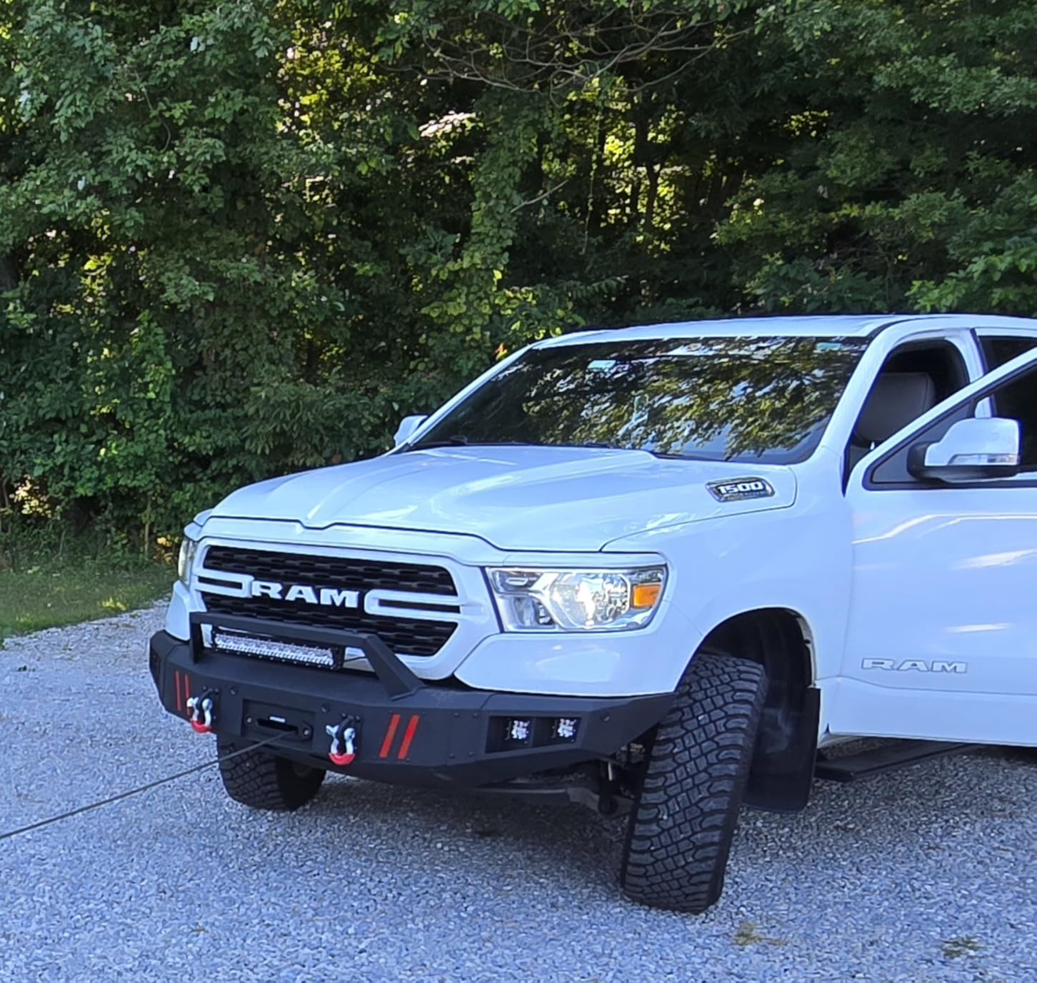 OPENROAD 12000 lbs Winch with Synthetic Rope and 2 Wireless Remotes - Panther Series 3S customer photo 2
