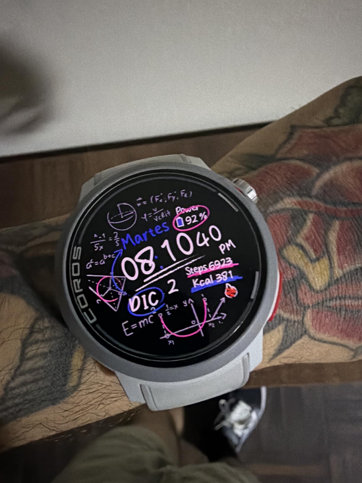 COROS PACE Pro GPS Sport Watch, 1.3-inch AMOLED Touchscreen - Grey | Fastest in Class Processor, 20 Days Battery Life, Navigation with Global Offline Maps, Sleep Tracking, Running, Cycling customer photo 1
